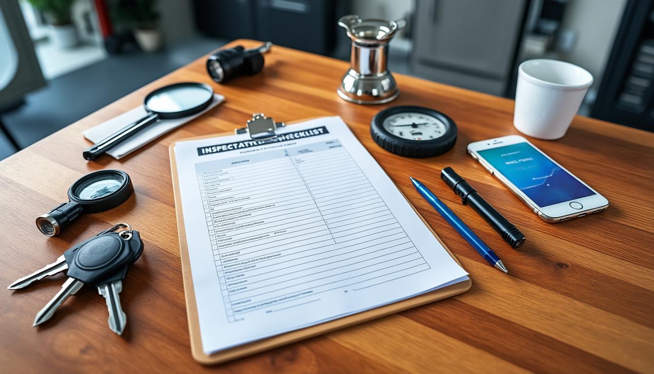 La check-list complète de l&rsquo;inspection avant achat (PDF imprimable)