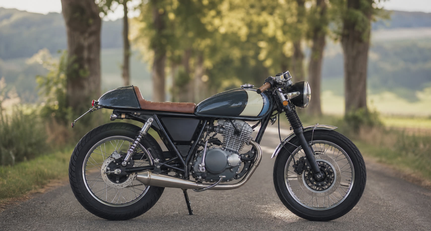 Archive Café Racer 125 - illustration article blog moto
