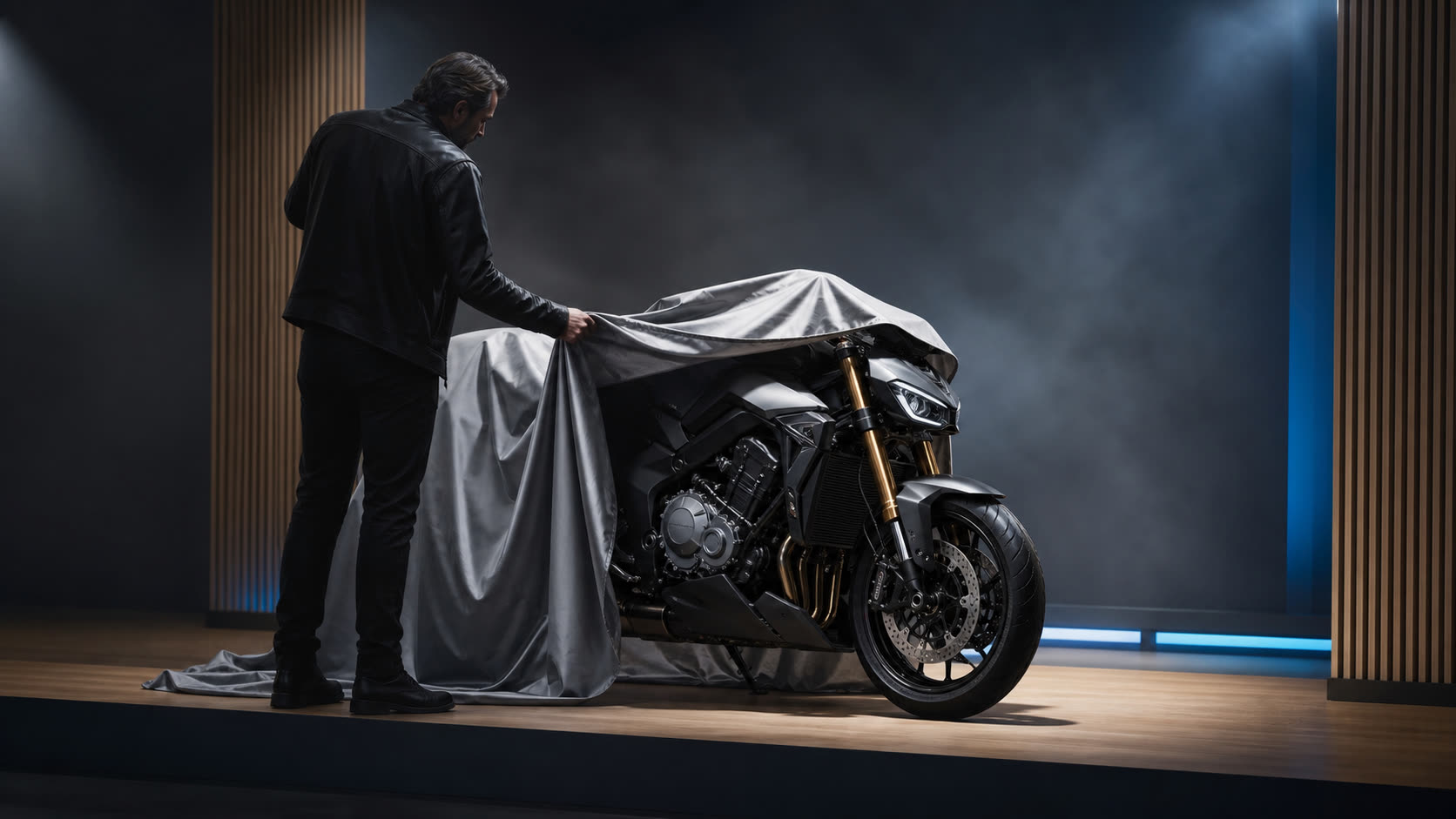 Annonce dernière nouveauté - illustration article blog moto