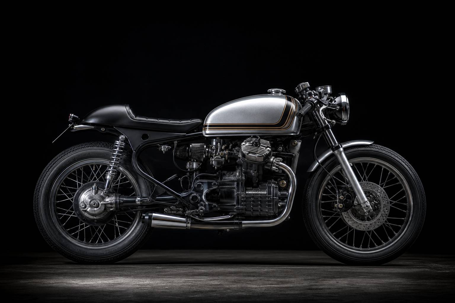 Moteur V-twin Honda CX 500 Classic détails mécaniques