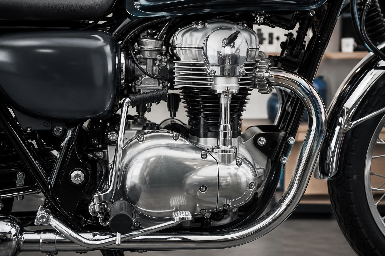 Kawasaki W800 rétro - illustration article blog moto