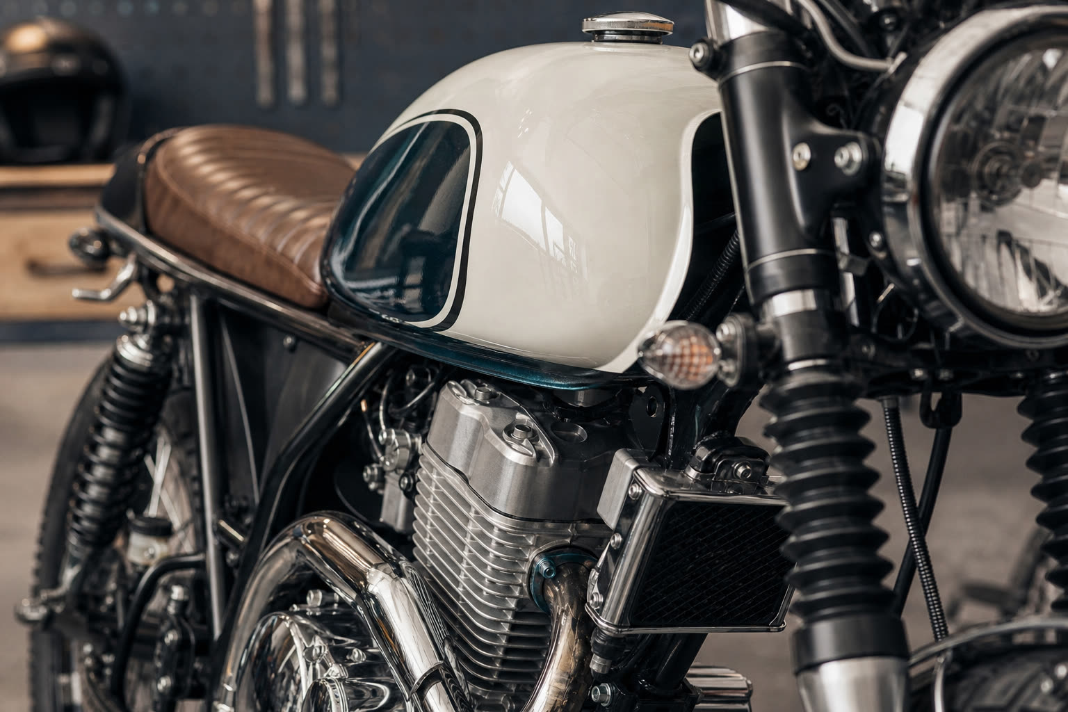 Mash 125 Café Racer - illustration article blog moto