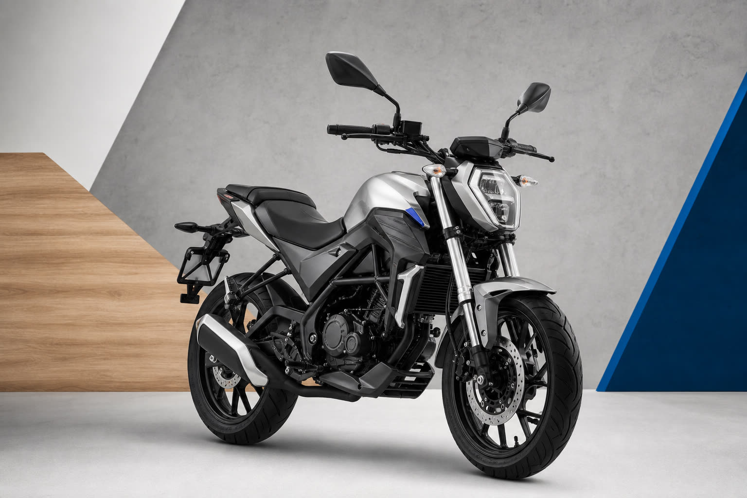 Détail Benelli BN 125 carénage et design urbain