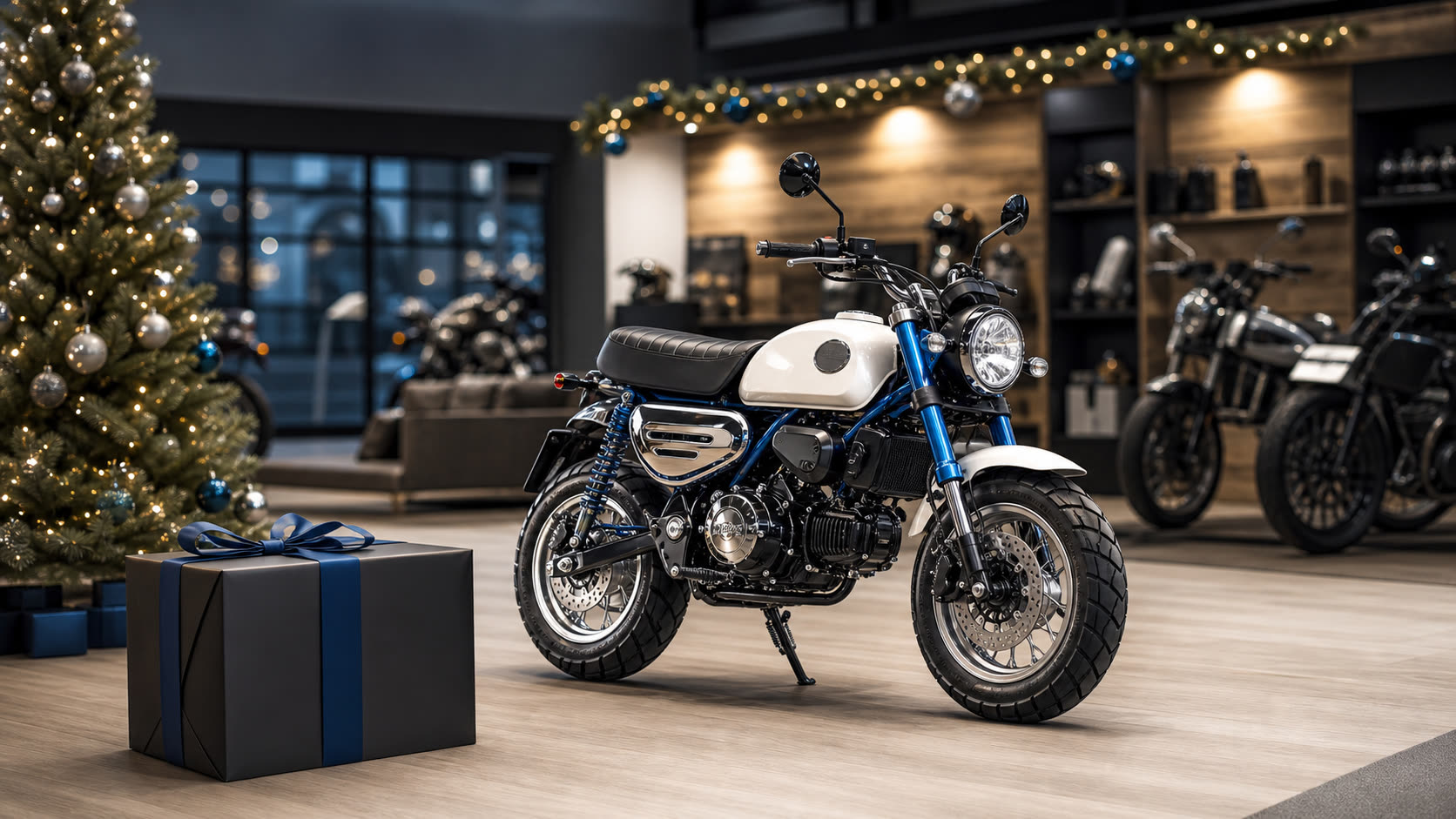 Jeu concours de Noël : Gagnez une mini moto grâce à La Bécanerie !