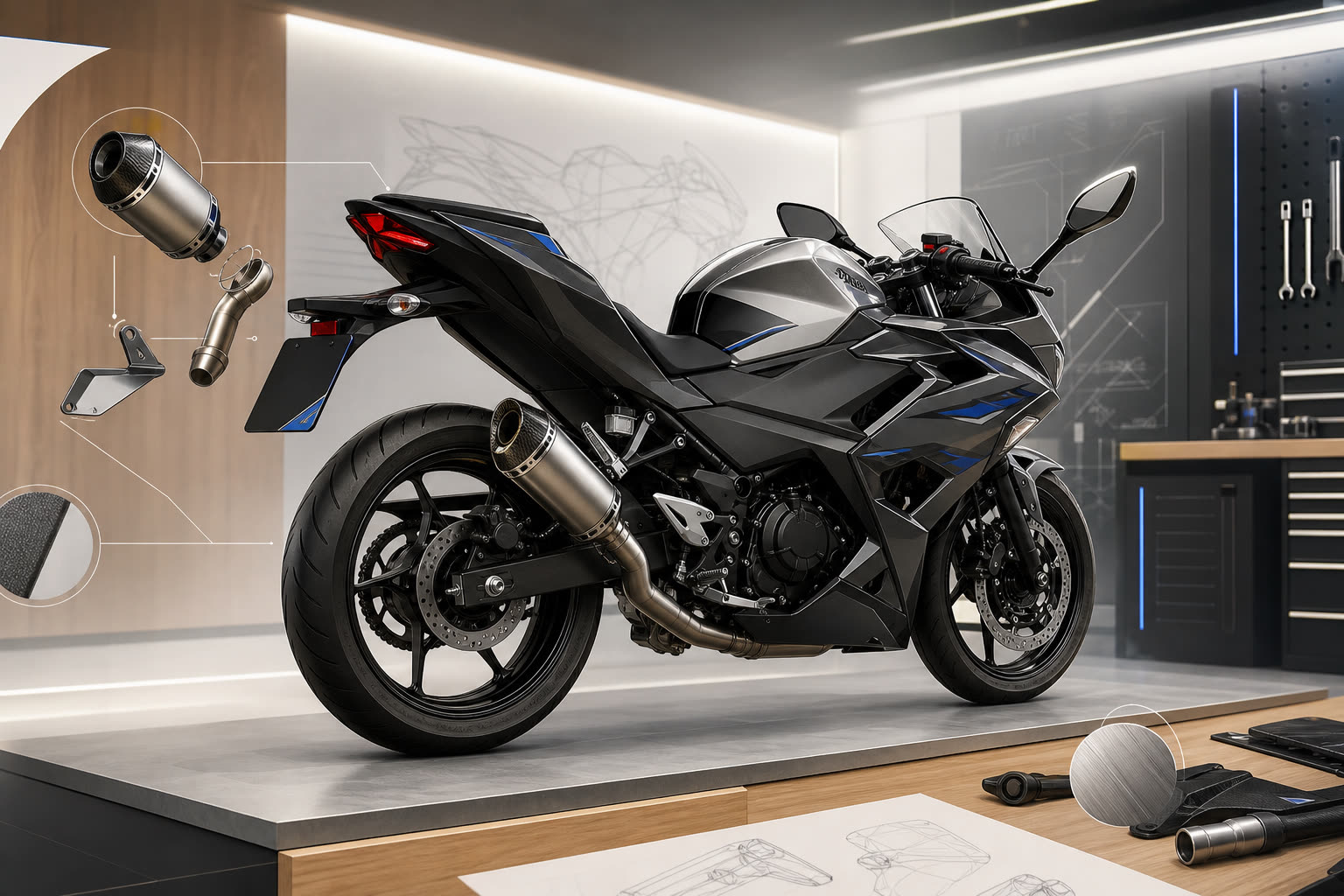 Illustration de l'article Fiche technique complète : Piaggio Typhoon 50 2 temps - moto et deux-roues
